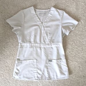 Grey's Anatomy White Scrub Top